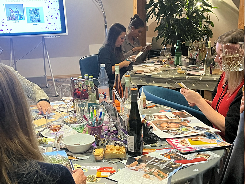 Lieblingsfrau Workshop Vision Board