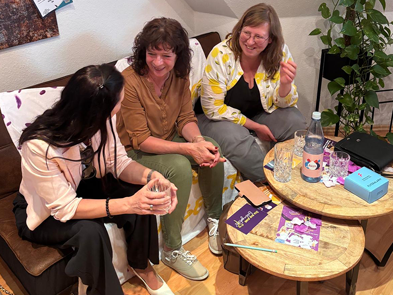 Lieblingsfrauen Gespräche vor Ort